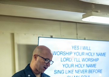 John F. Kennedy's First Church Service Underway