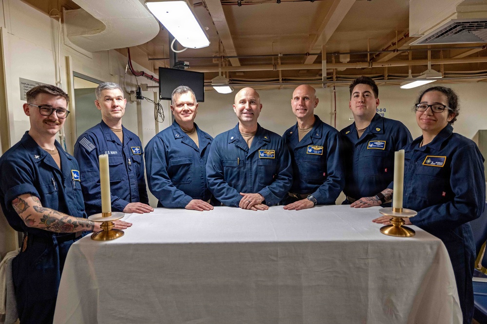 John F. Kennedy's First Church Service Underway