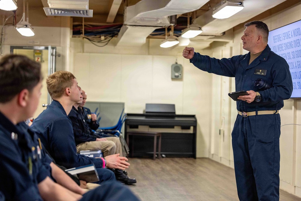 John F. Kennedy's First Church Service Underway