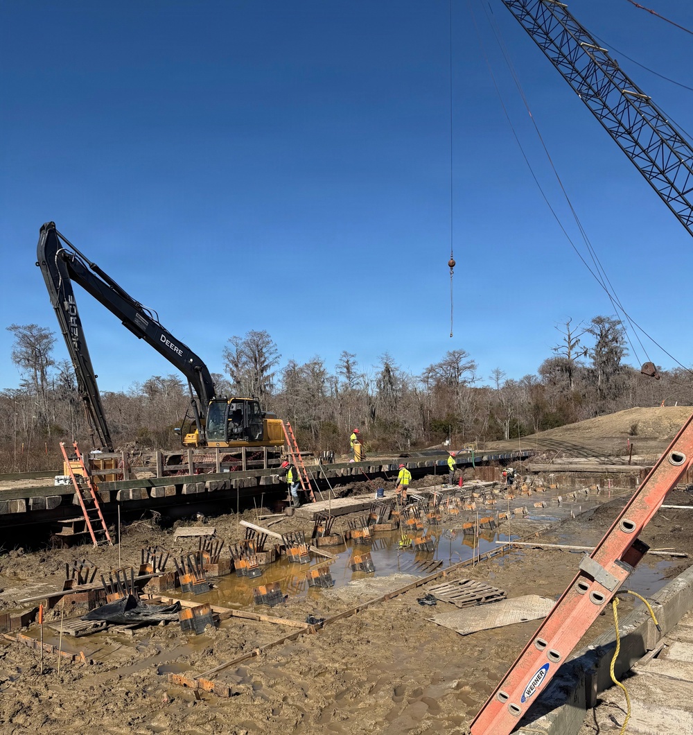 West Shore Lake Pontchartrain contract 109 update