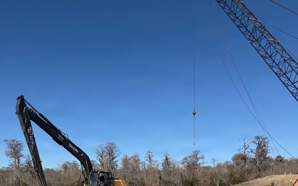 West Shore Lake Pontchartrain contract 109 update