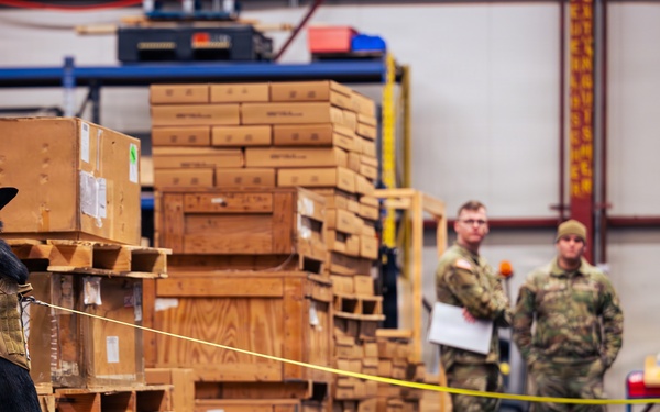 86 SFS, 100 MP conquer substance detection training at Ramstein AB