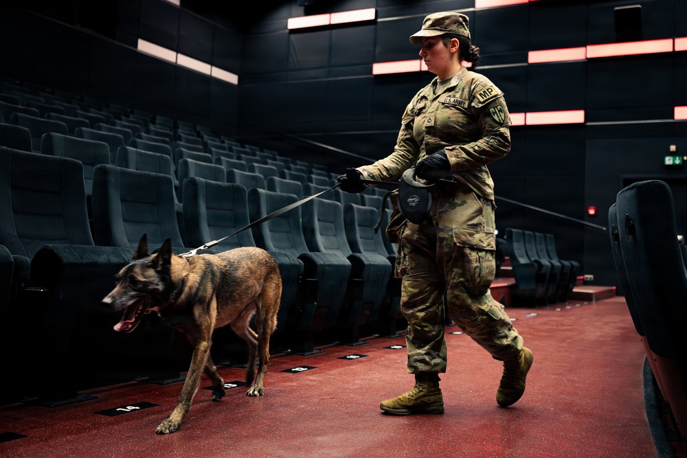 86 SFS, 100 MP conquer substance detection training at Ramstein AB