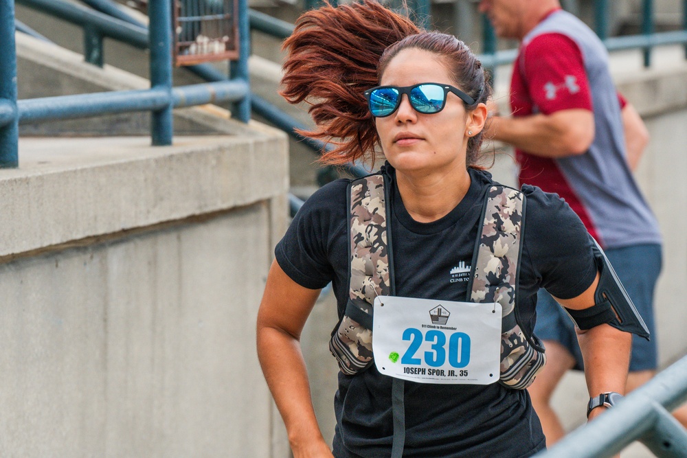 A Coast Guard member runs to remember Joseph Spor, Jr