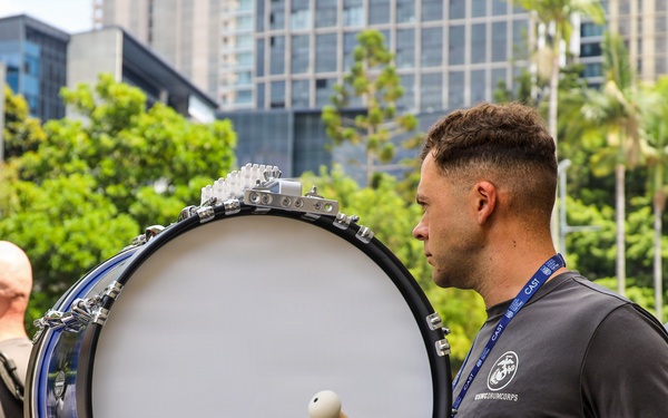 "The Commandant's Own" Begin Rehearsals in Australia