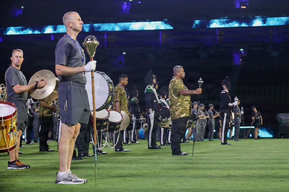 "The Commandant's Own" Continue Rehearsals in Australia