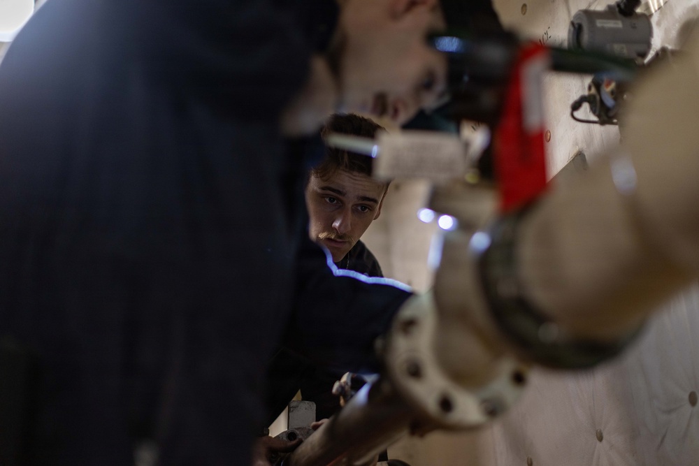 USS Gerald R. Ford (CVN 78) Routine Maintenance