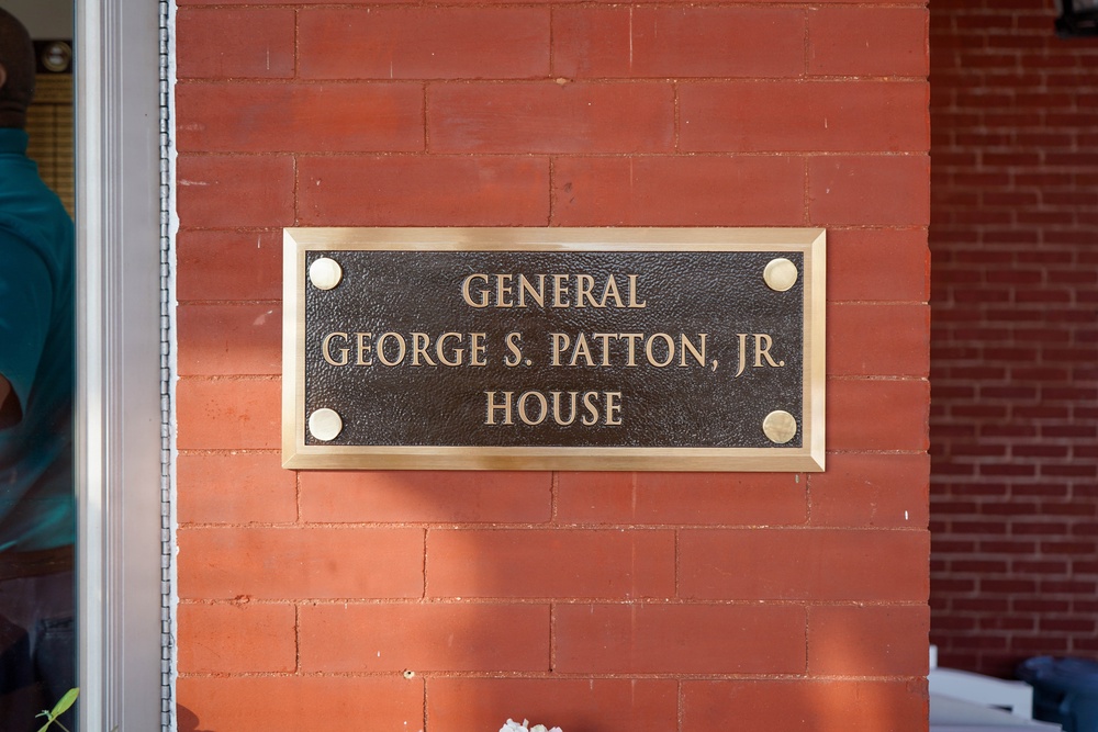 General George S. Patton, Jr. House Dedication Ceremony
