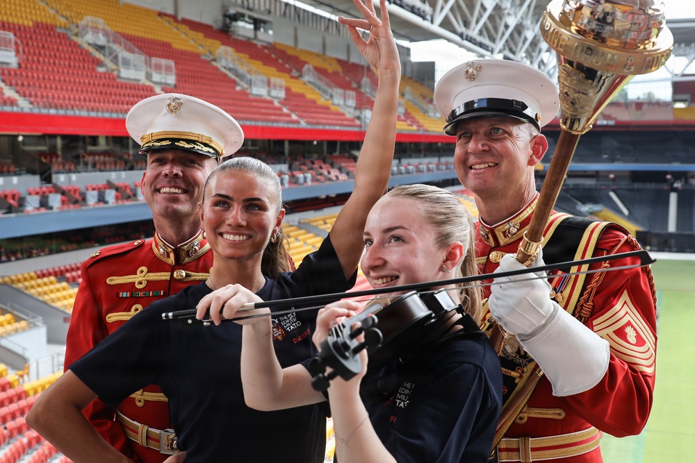 "The Commandant's Own" Continue Rehearsals in Australia