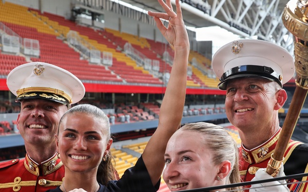 "The Commandant's Own" Continue Rehearsals in Australia