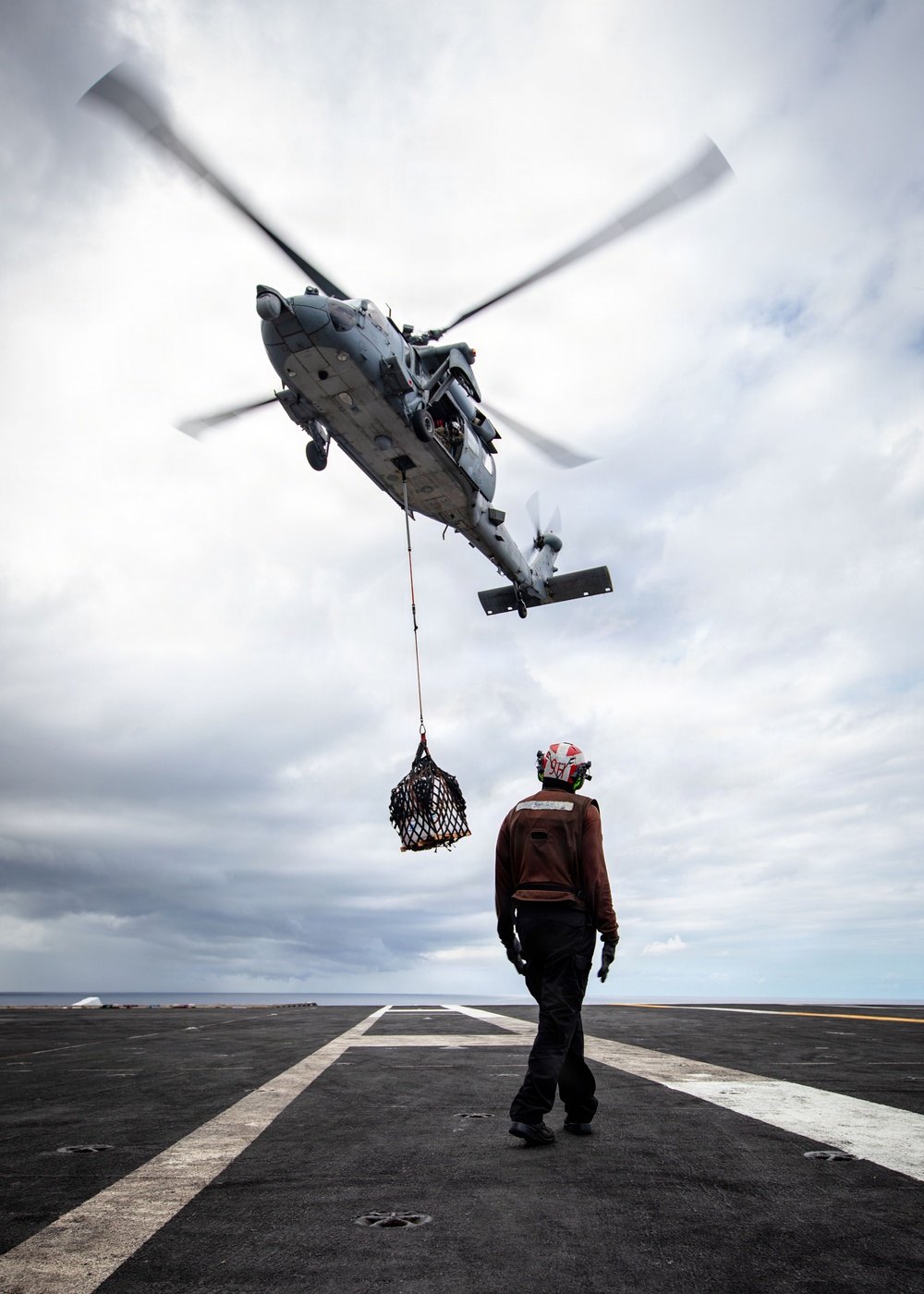 USS Gerald R. Ford (CVN 78) Replenishment-at-Sea Operations