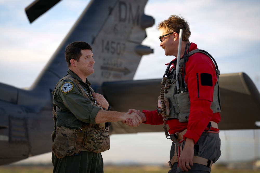 AFSOUTH Airman integral to 563rd RQG rescue off coast of Mexico
