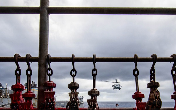 USS Gerald R. Ford (CVN 78) Replenishment-at-Sea Operations