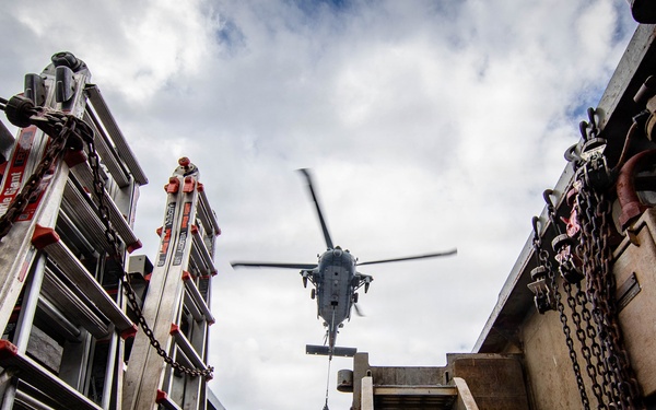 USS Gerald R. Ford (CVN 78) Replenishment-at-Sea Operations