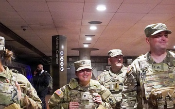 From Routine Commute to Rapid Response: Guardsmen Assist During Metro Incident