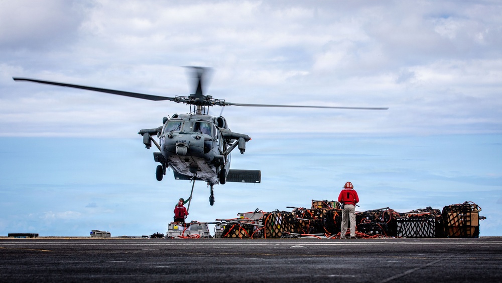 USS Gerald R. Ford (CVN 78) Replenishment-at-Sea Operations