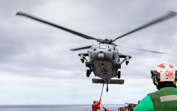 USS Gerald R. Ford (CVN 78) Replenishment-at-Sea Operations