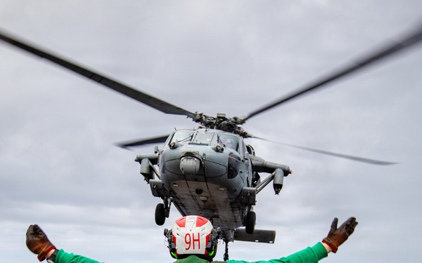 USS Gerald R. Ford (CVN 78) Replenishment-at-Sea Operations