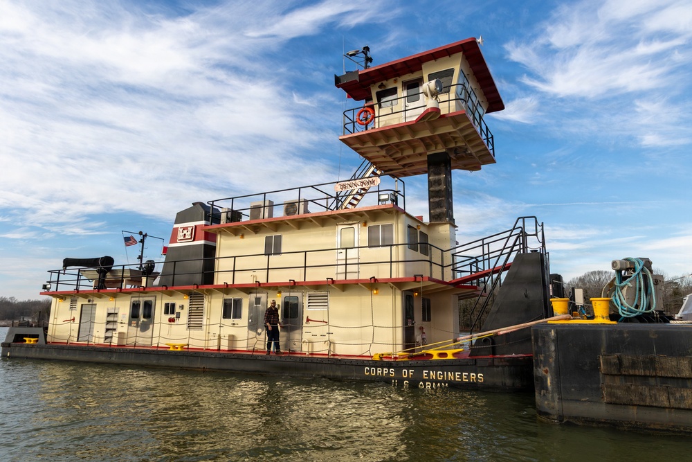 Tenn-Tom Dredging Operations - February 2026