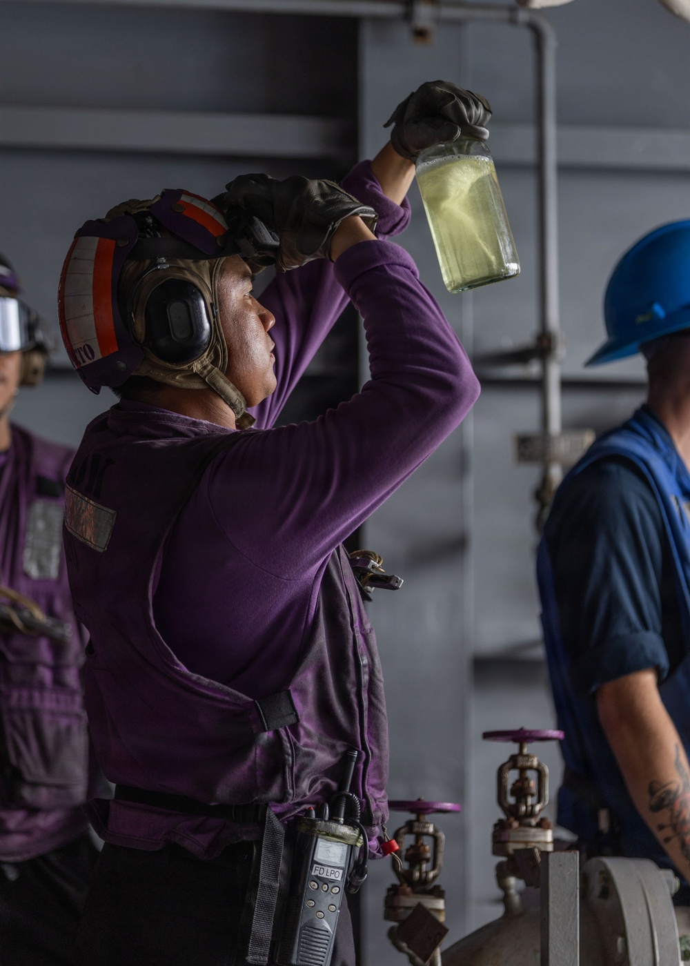 USS Gerald R. Ford (CVN 78) Replenishment-at-Sea