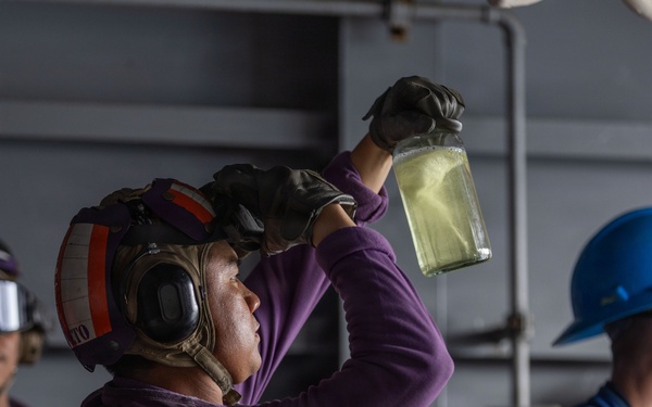 USS Gerald R. Ford (CVN 78) Replenishment-at-Sea