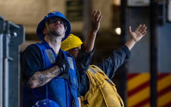 USS Gerald R. Ford (CVN 78) Replenishment-at-Sea