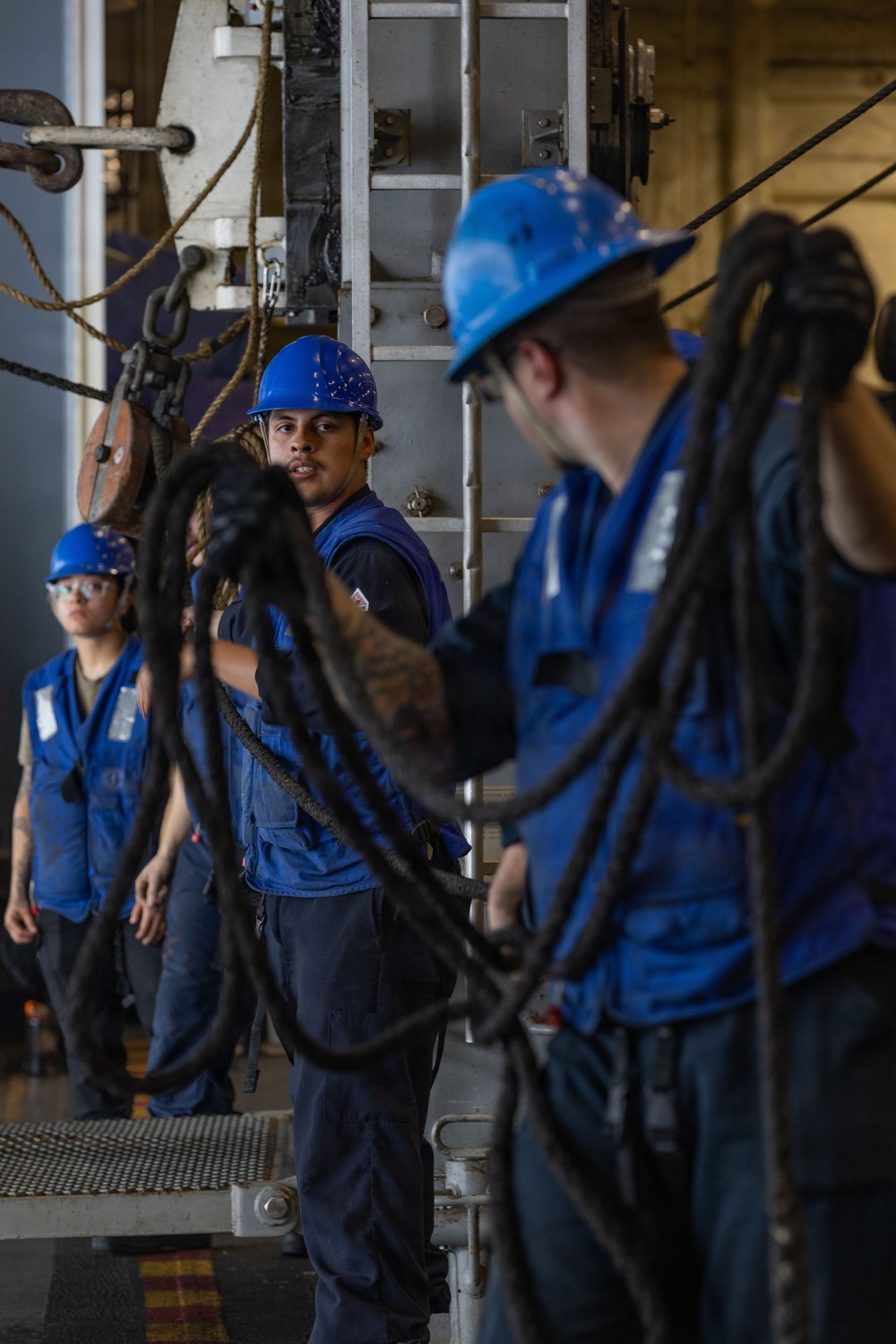 USS Gerald R. Ford (CVN 78) Replenishment-at-Sea