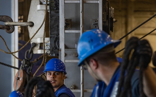 USS Gerald R. Ford (CVN 78) Replenishment-at-Sea