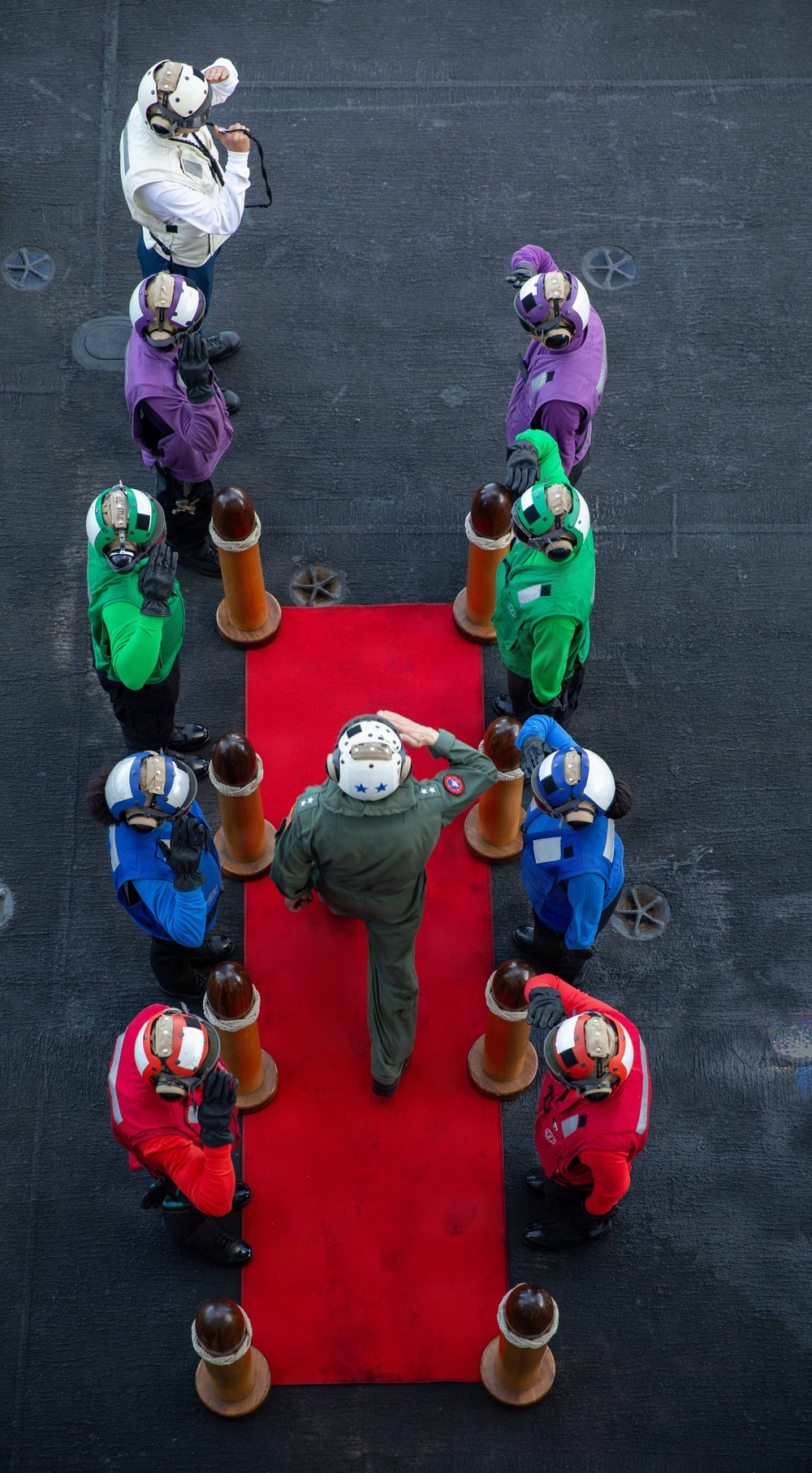 USS Gerald R. Ford (CVN 78) Chairman of the Joint Chiefs of Staff Visit
