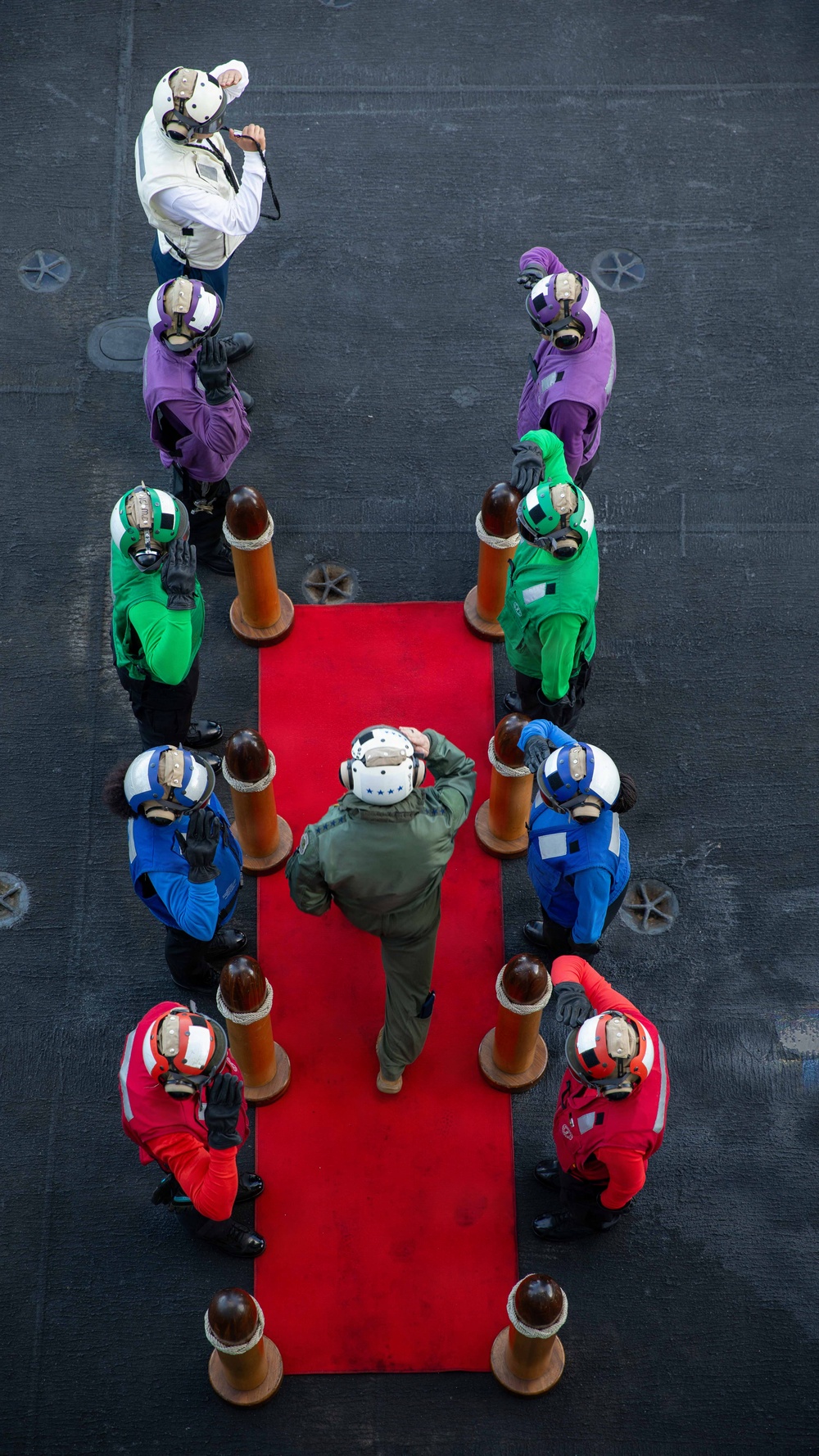 USS Gerald R. Ford (CVN 78) Chairman of the Joint Chiefs of Staff Visit