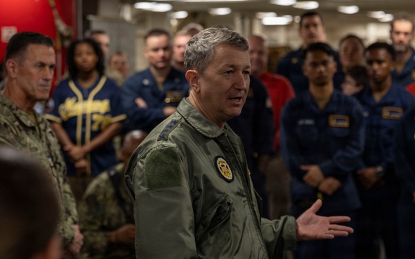 USS Gerald R. Ford (CVN 78) Chairman of the Joint Chiefs of Staff Visit