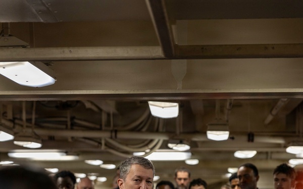 USS Gerald R. Ford (CVN 78) Chairman of the Joint Chiefs of Staff Visit