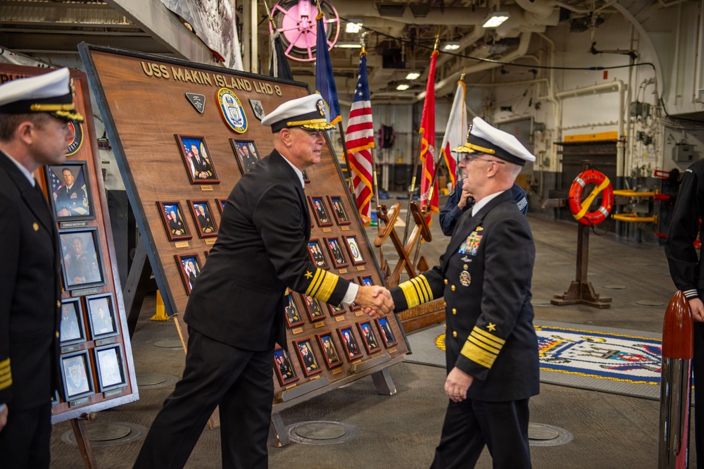 CNO All Hands Call Aboard Makin Island