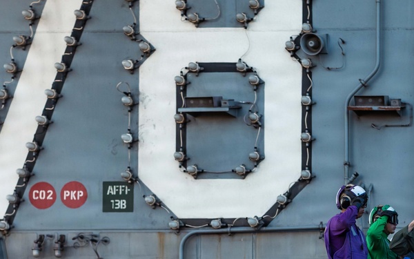 USS Gerald R. Ford (CVN 78) Vice Director, Joint Staff Visit