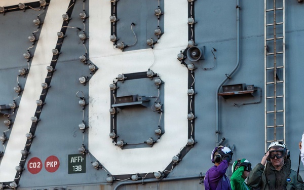 USS Gerald R. Ford (CVN 78) Chairman of Joint Chiefs of Staff Visit
