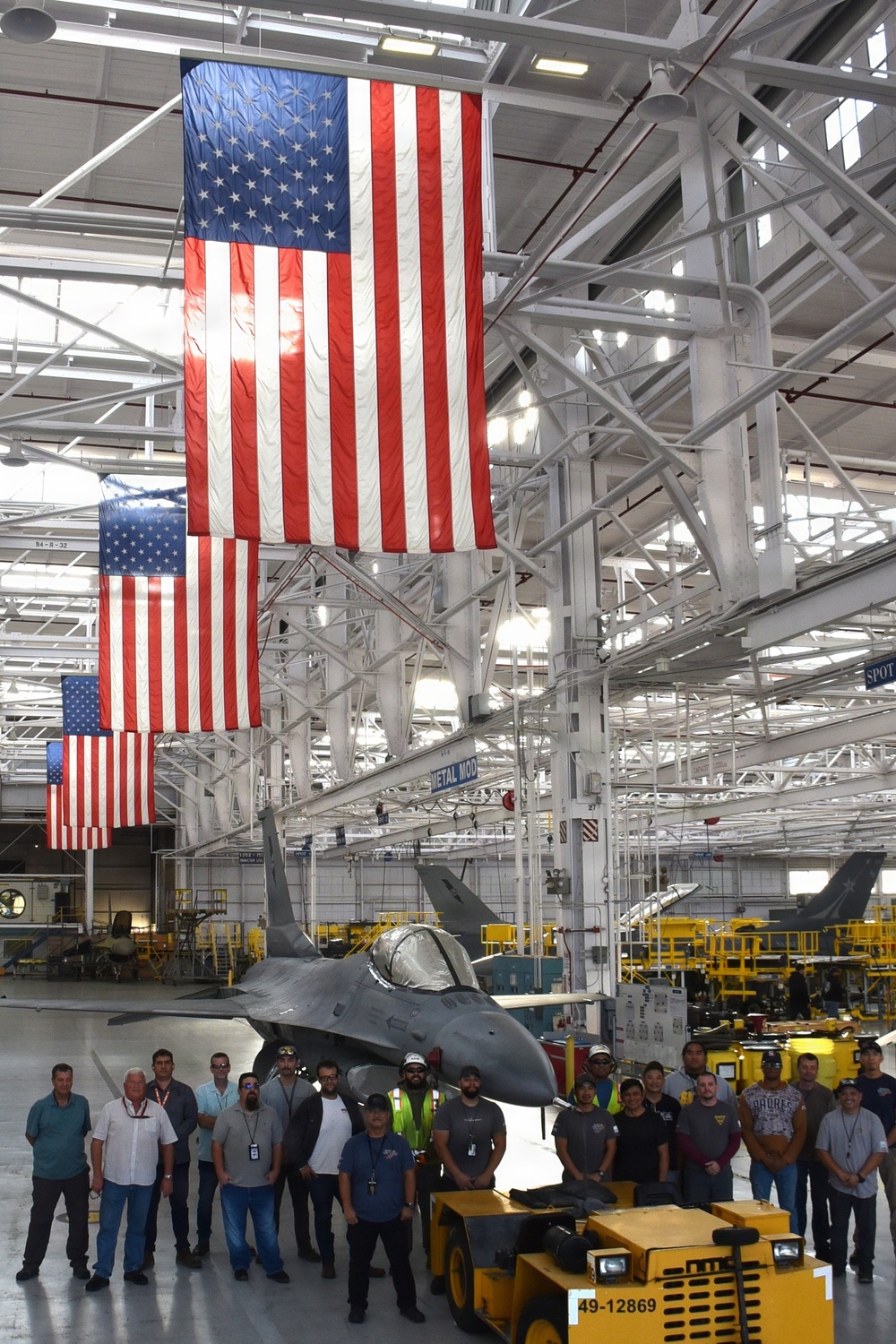 US Navy’s First F16 - Fleet Readiness Center Southwest