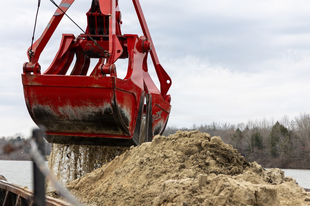 Tenn-Tom Dredging Operations - February 2026