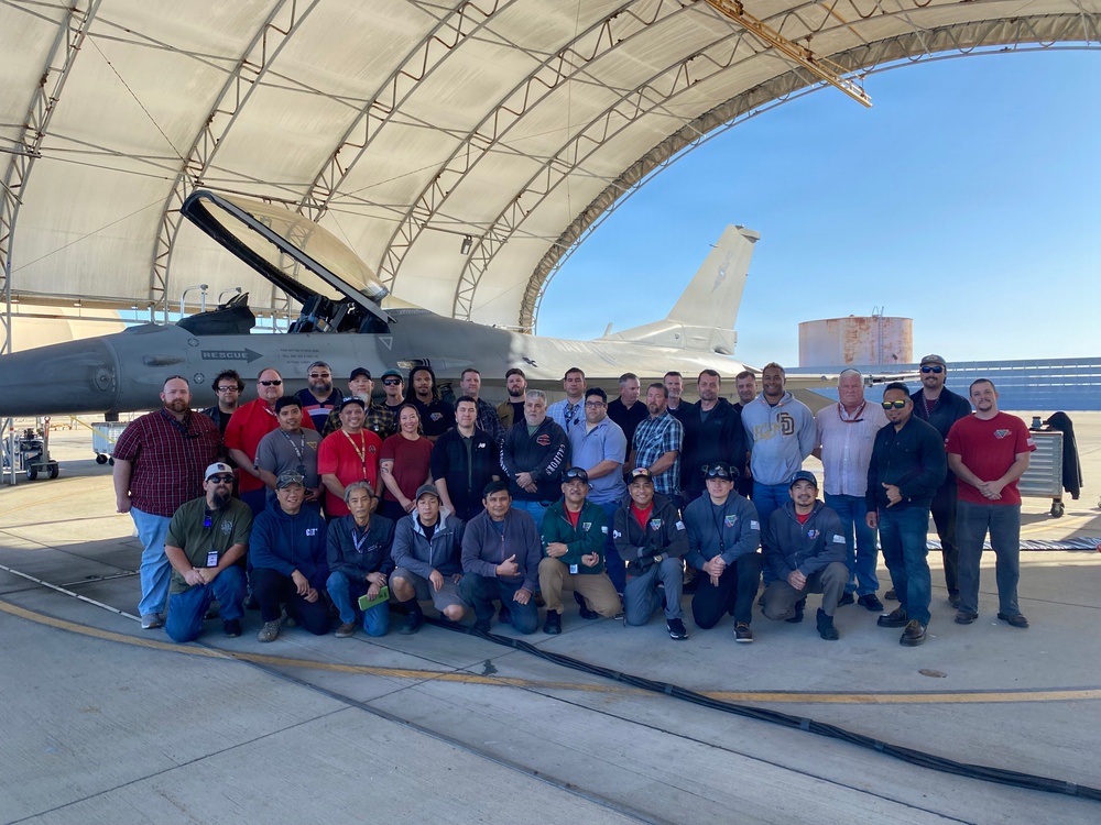 US Navy’s First F16 - Fleet Readiness Center Southwest