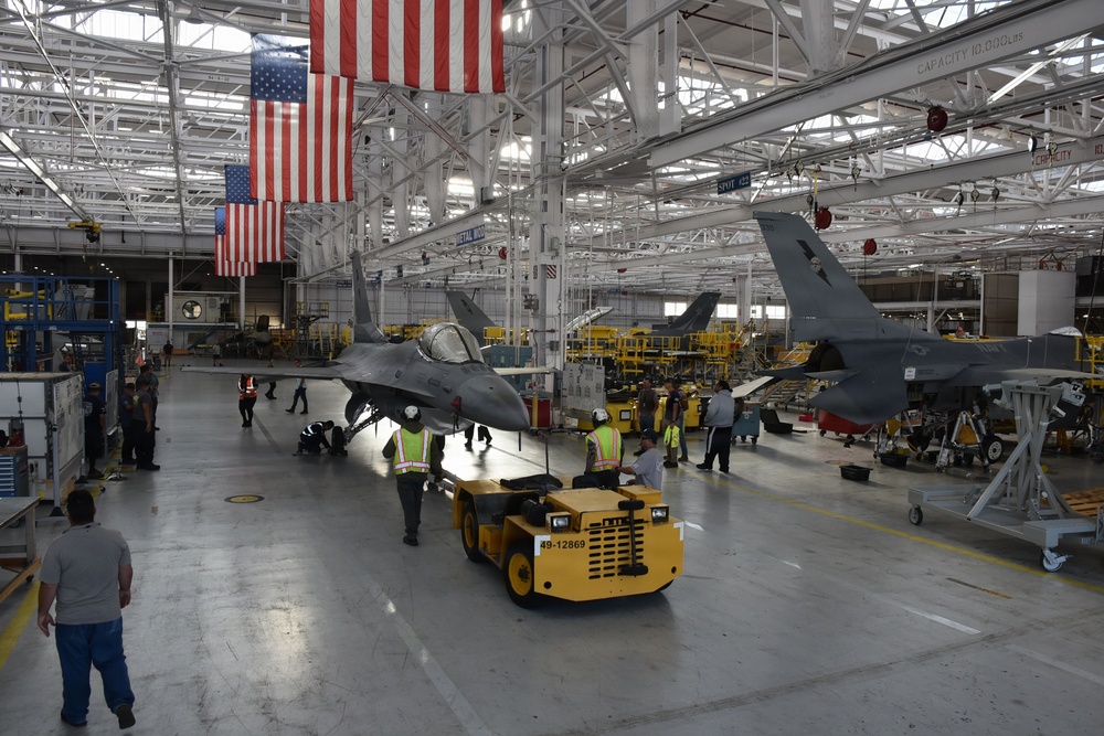 US Navy’s First F16 - Fleet Readiness Center Southwest