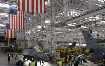 US Navy’s First F16 - Fleet Readiness Center Southwest