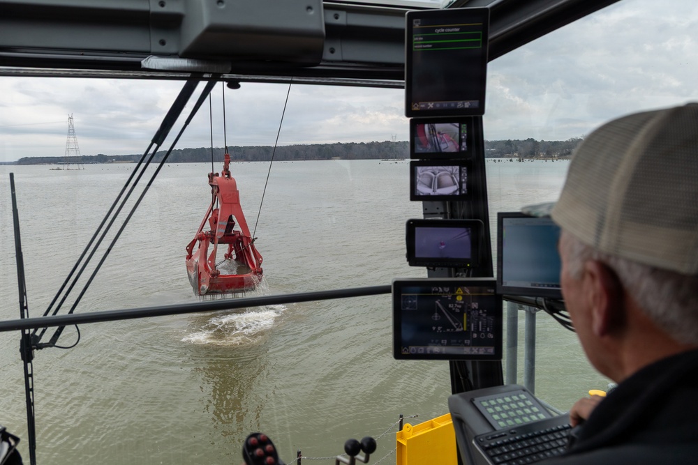 Tenn-Tom Dredging Operations - February 2026