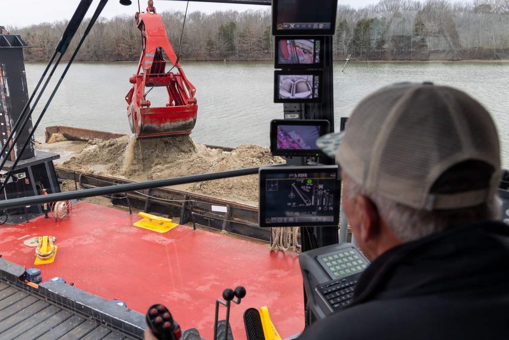Tenn-Tom Dredging Operations - February 2026