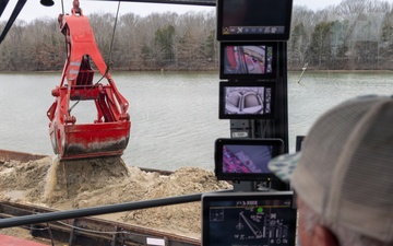 Tenn-Tom Dredging Operations - February 2026