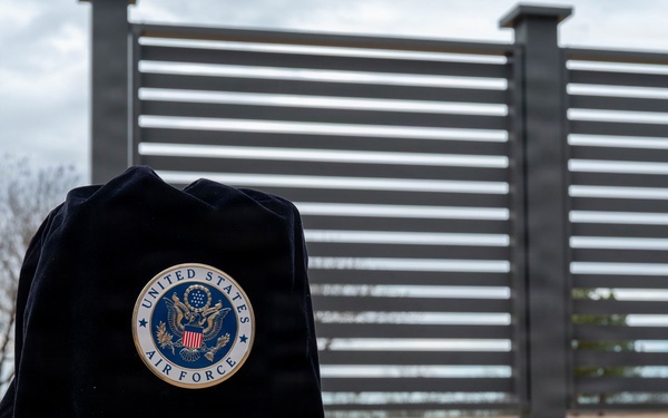 Dyess Honor Guard: Folding the flag with honor