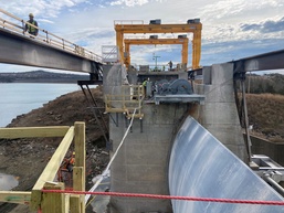Work continues on Tenkiller spillway bridge