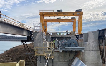 Work continues on Tenkiller spillway bridge