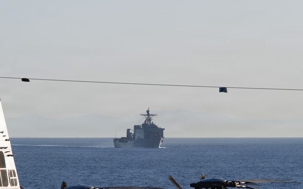 USS Boxer Conducts Simulated FAS with USS Portland