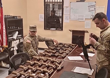 Maryland National Guard armorers help Fort Meade restore weapons compliance