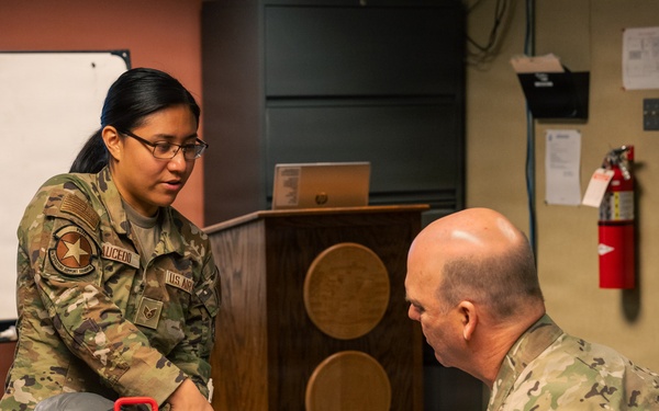 Global Strike Command Team Visits 2 BW to Engage with Airmen, B-52 Mission