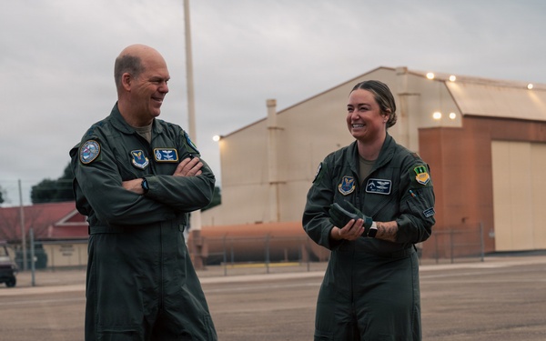 Global Strike Command Team Visits 2 BW to Engage with Airmen, B-52 Mission